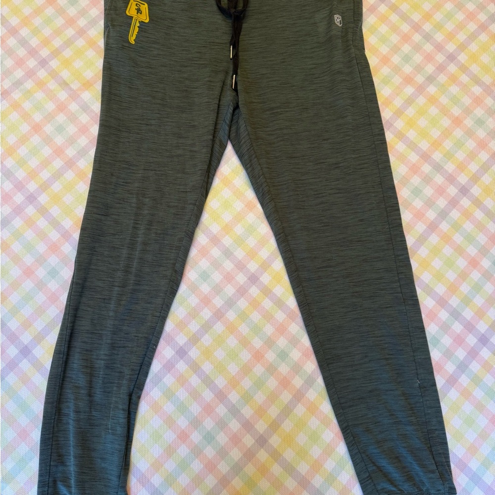 Born Primitive Green Joggers with Street Parking logo